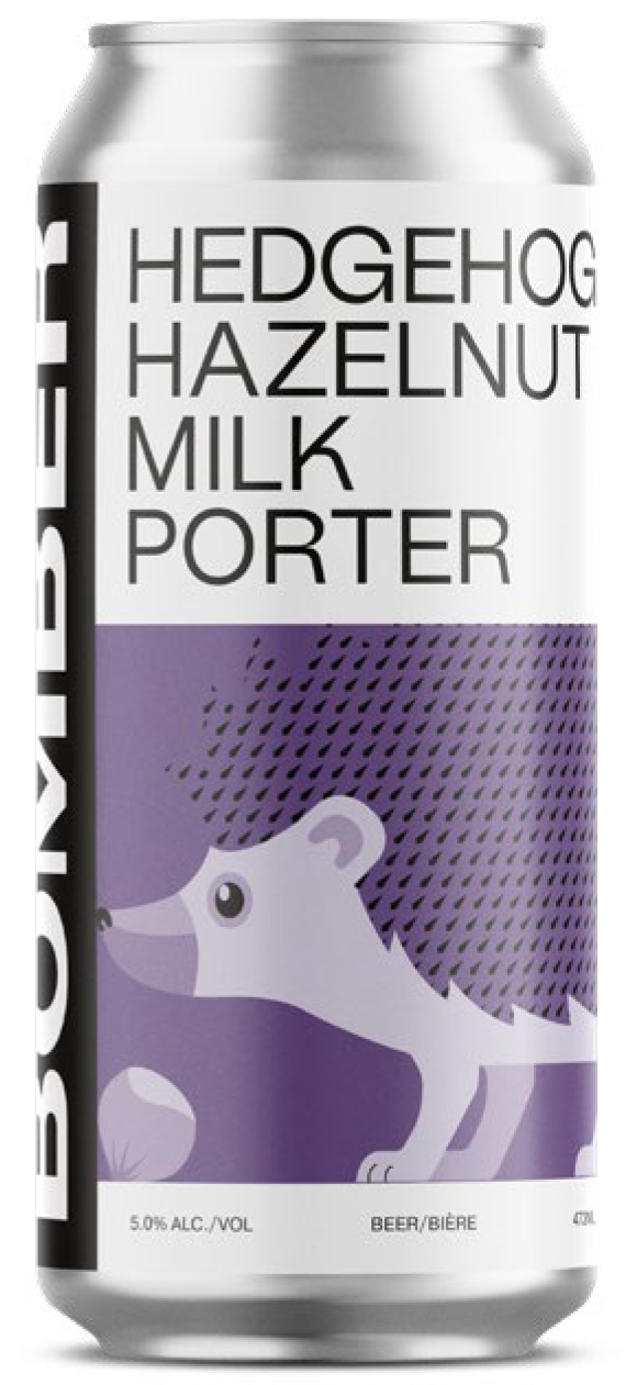 Hedgehog Hazelnut Milk Porter